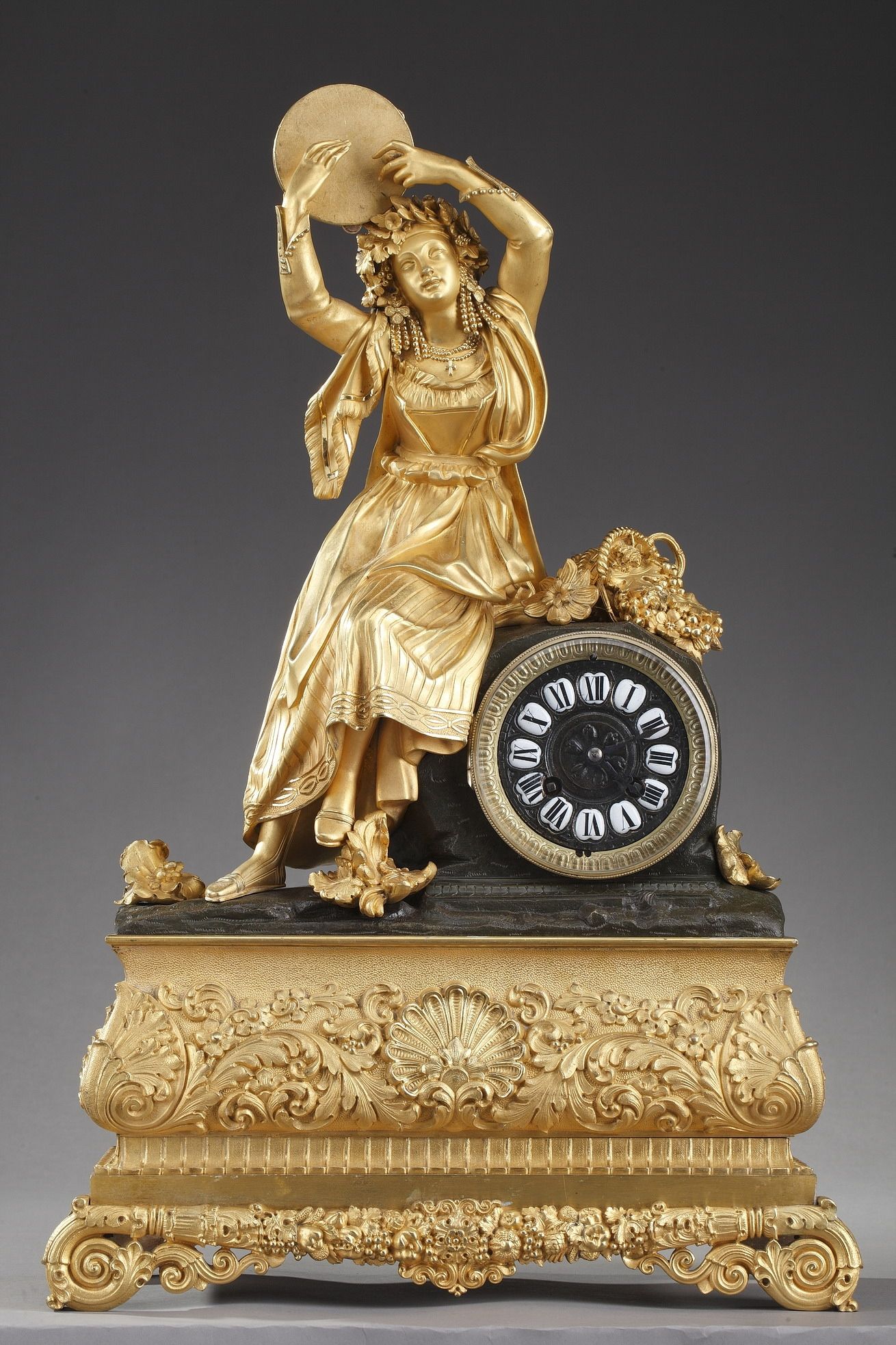 Esmeralda clock or tambourine dancer