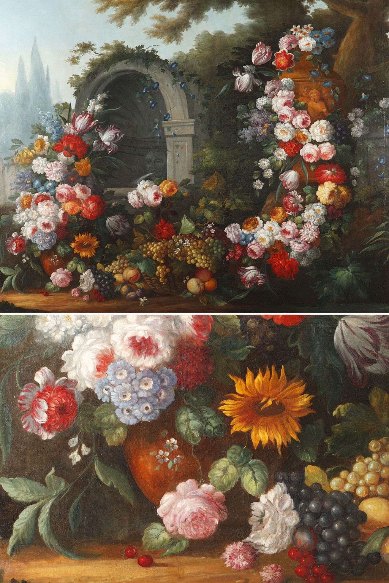 Very large painting by Gaspare Dei Fiori 
